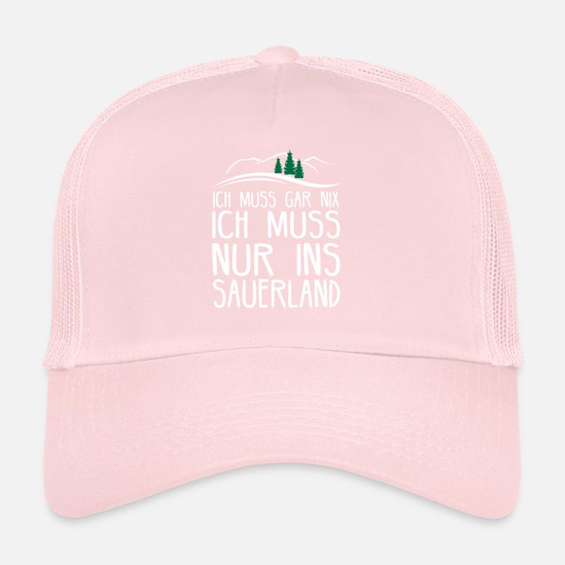 Sauerland Sauerländer Soest Wandern Geschenkidee Trucker Cap