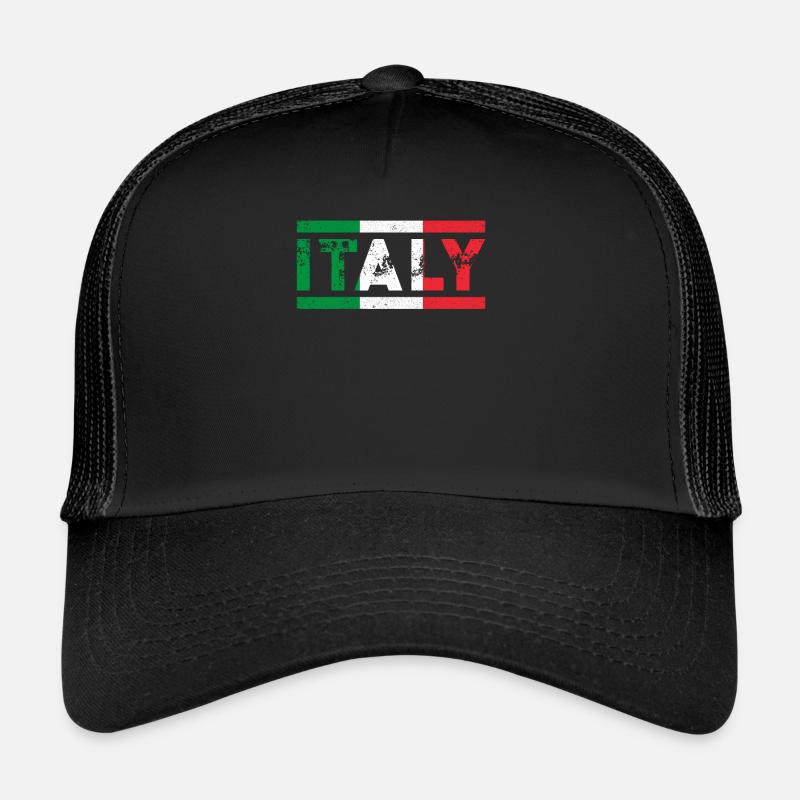 Italien Flagge Trucker Cap