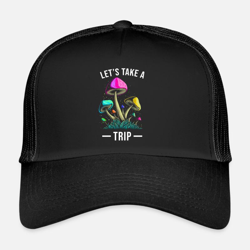 Pilz Trip Magic Mushrooms Trucker Cap