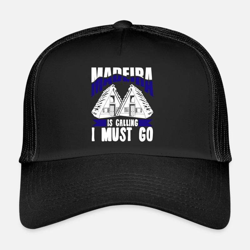 Madeira Travel Emigration - Trucker Cap - black/black
