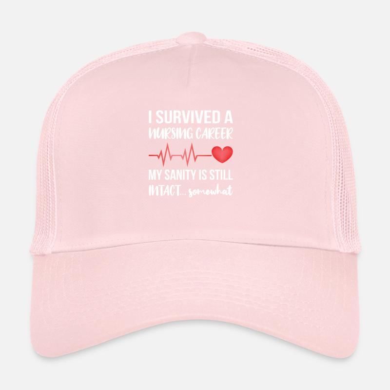 Infirmière Retraite cadeau De retraite Casquette trucker 