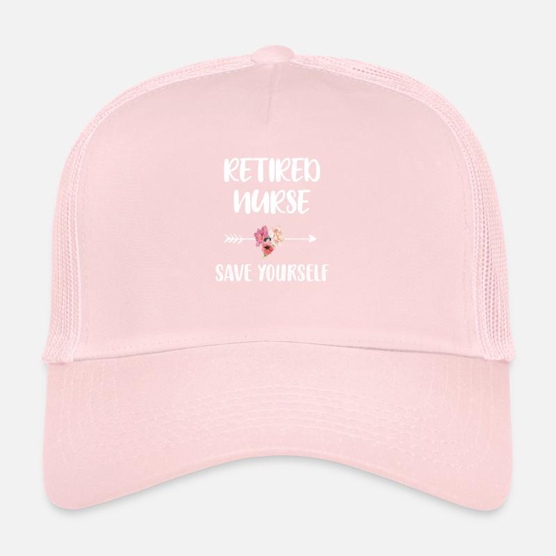 Pensionierte Krankenschwester Ruhestandsgeschenk Trucker Cap
