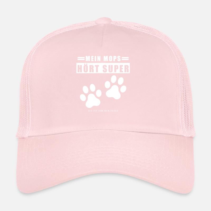 Mops Leben Trucker Cap