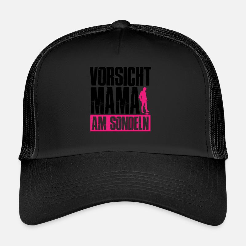 Attention Maman Au Sondeln Drôle de Mère Sondel Casquette trucker 