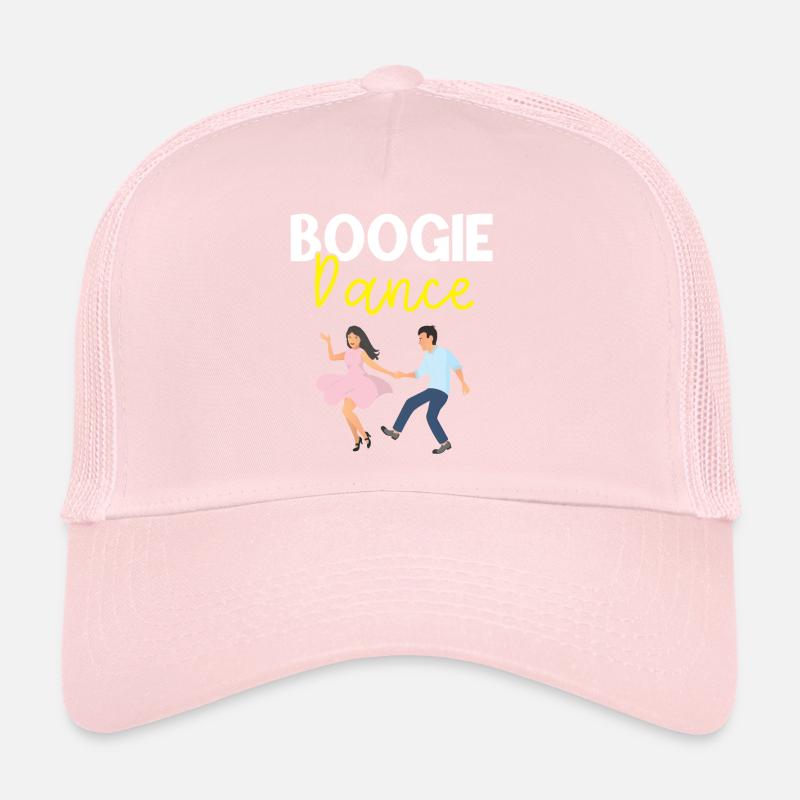 Boogie Woogie Dancer Dancing Couple Dance Vintage Trucker Cap