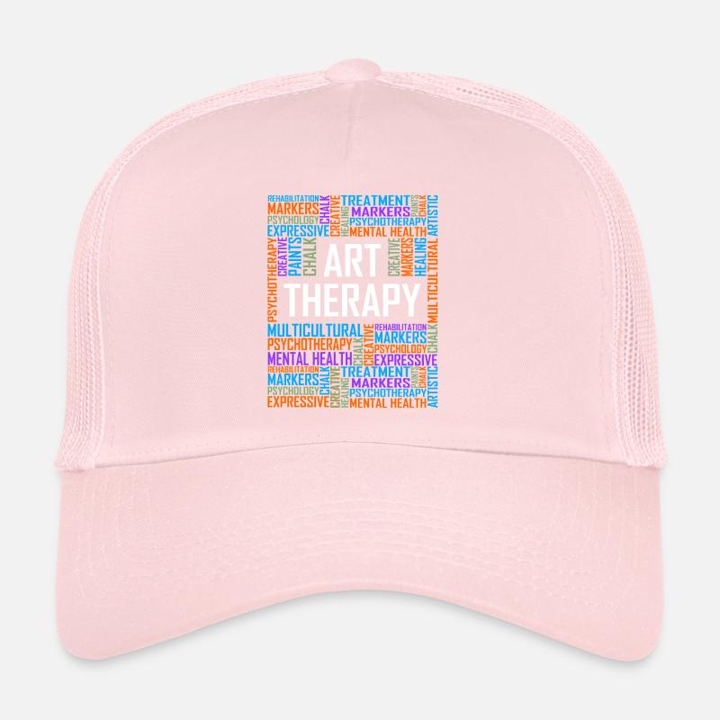 Art-thérapie - Mots Casquette trucker 