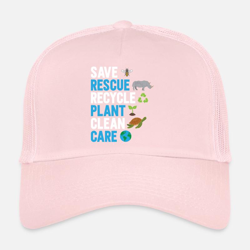 Environnement écologiste Casquette trucker 