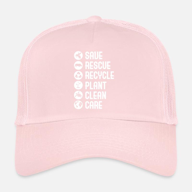 Environnement écologiste Casquette trucker 