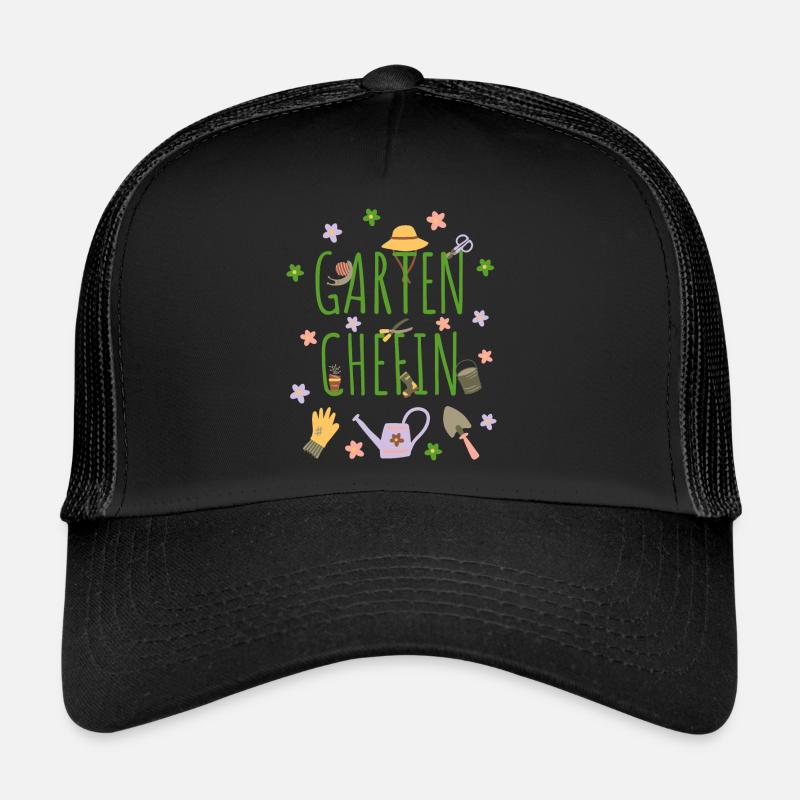 Garten Chefin Gärtnerin Geschenk Gartenarbeit Oma Trucker Cap