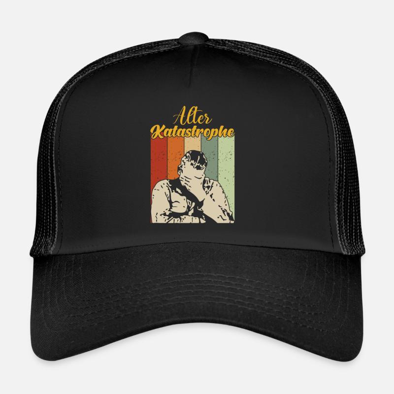 Vieille catastrophe Casquette trucker 
