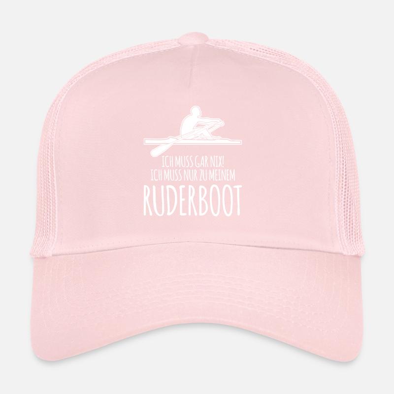 Ruderboot Rudern Ruderer Spruch Trucker Cap