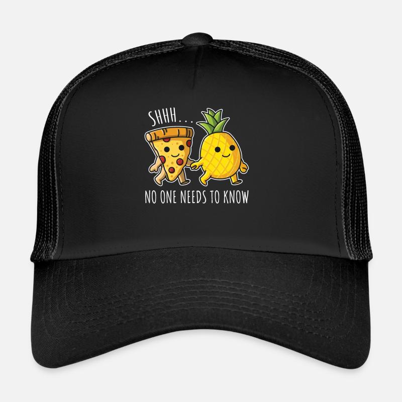 Pizza Hawaii Ananas Pizza essen Pizza & Ananas Trucker Cap