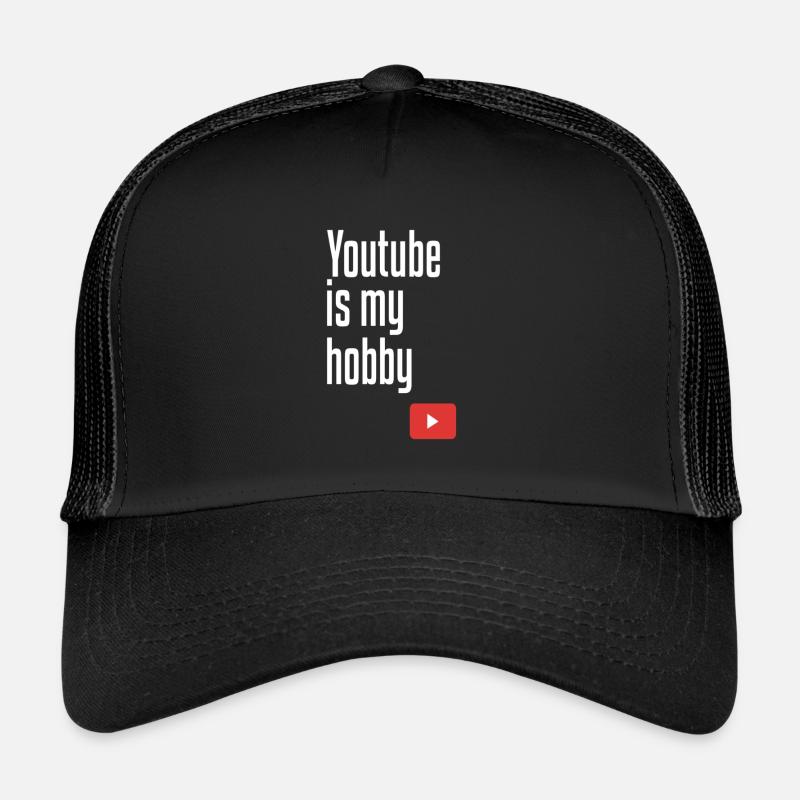 Youtube is my hobby Casquette trucker 