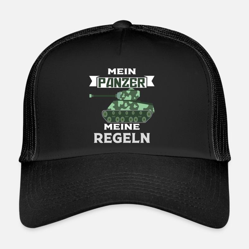 Panzer Panzerfahrer Soldat Geschenk Trucker Cap