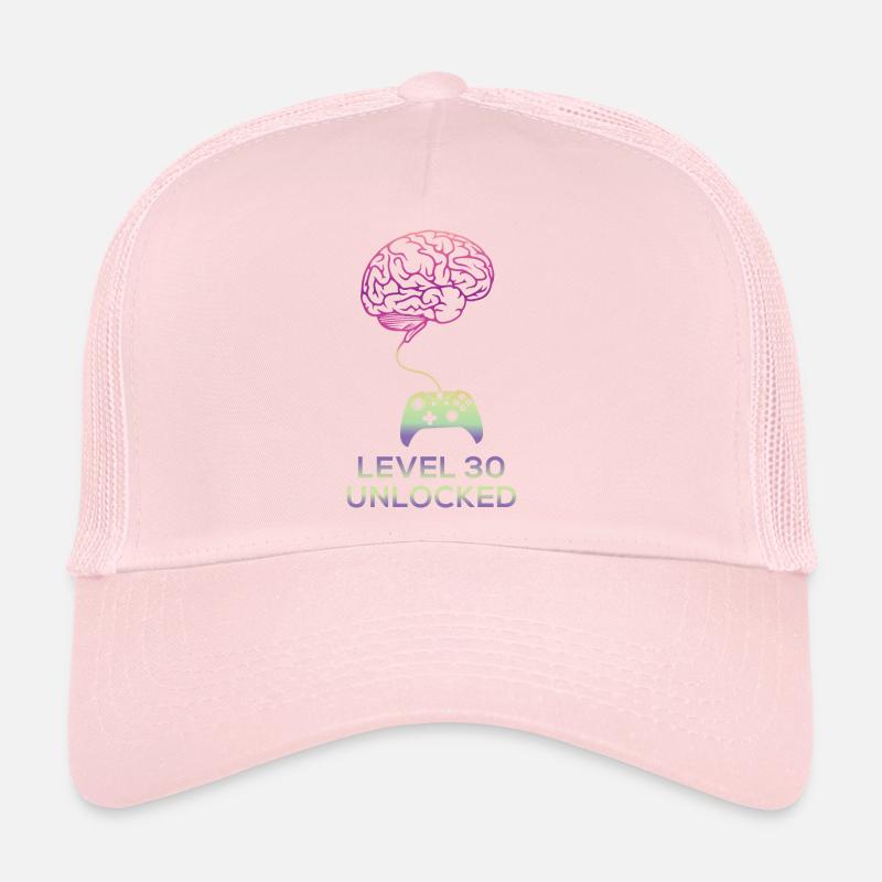 30th birthday level 30 unlocked 30 years 1991 Casquette trucker 