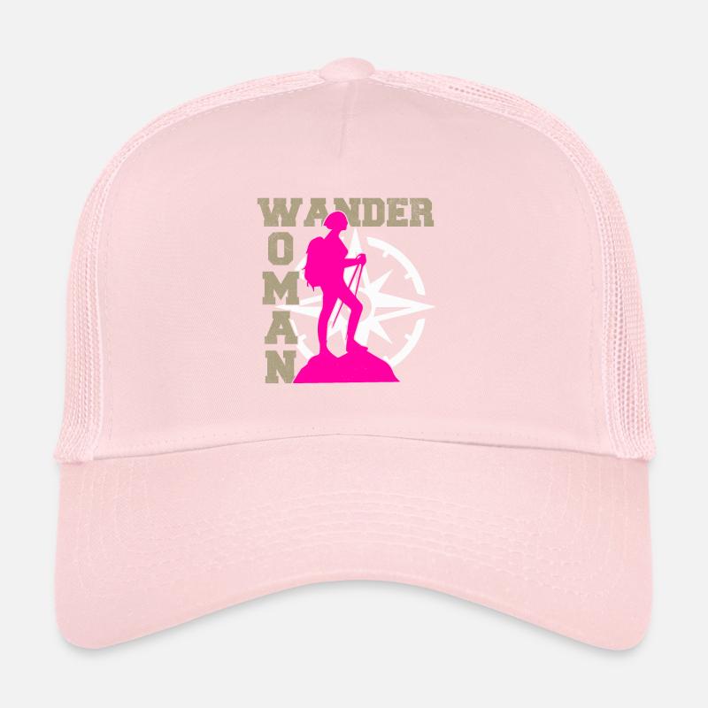 Ich bin eine Wander Woman Trucker Cap