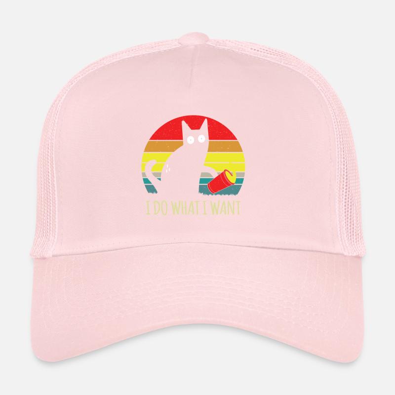 Je fais ce que je veux chat Casquette trucker 