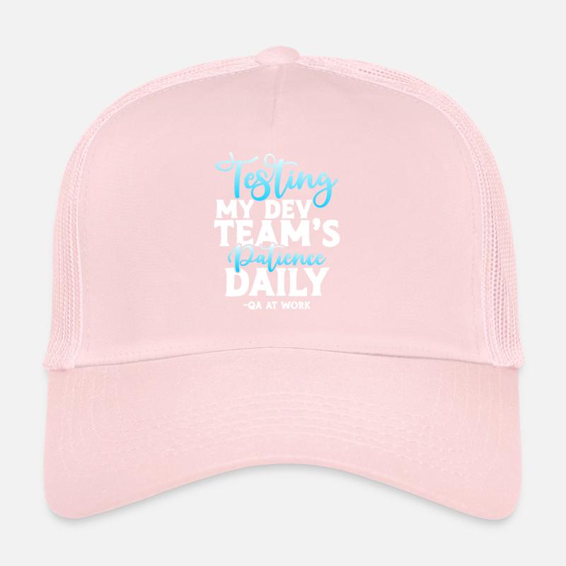 QA Tester - Testen der Geduld meines Dev-Teams täglich Trucker Cap