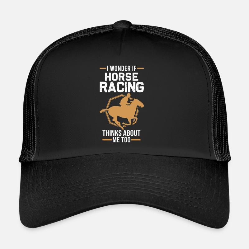 Course de chevaux cheval cadeau Casquette trucker 