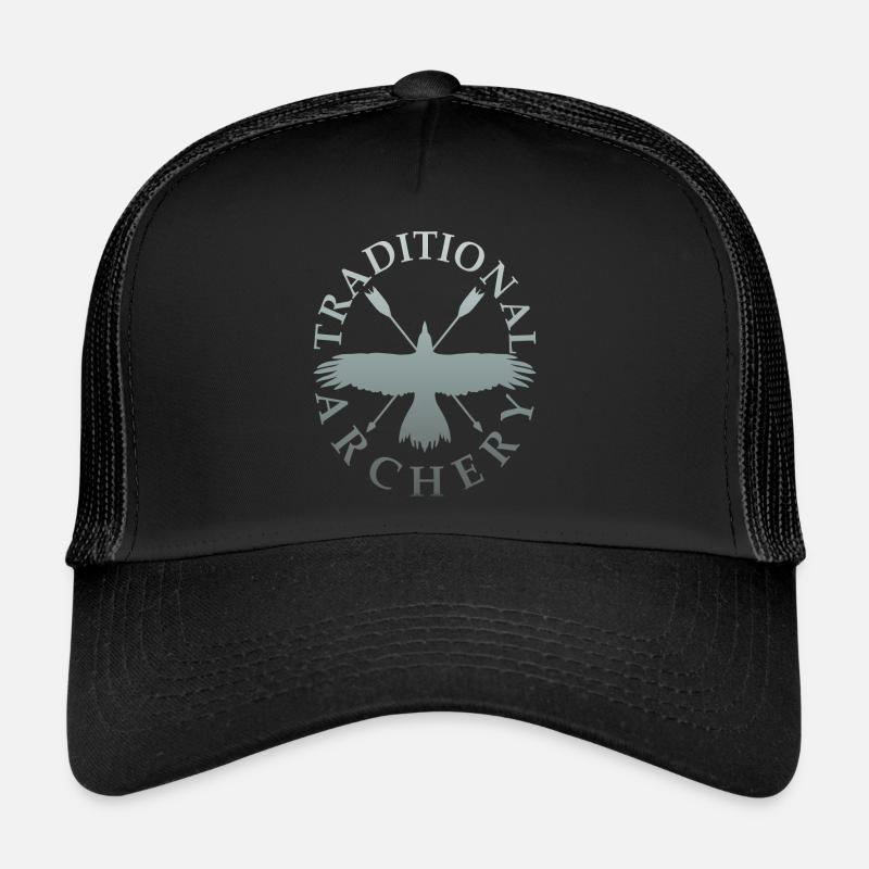 Archery Archery Archery Arrow Bow - Trucker Cap - black/black