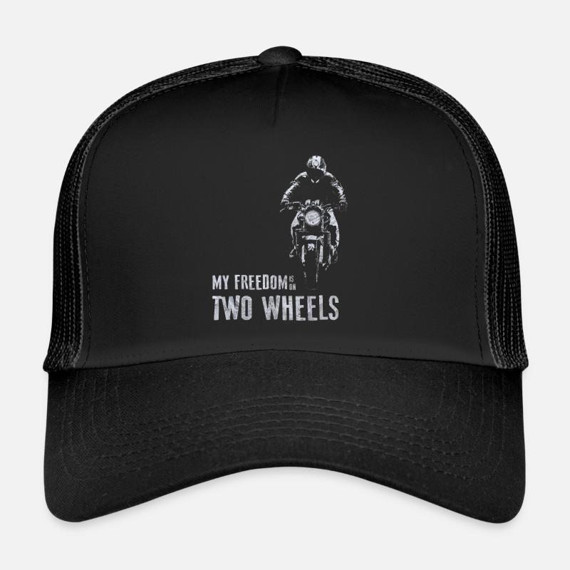 Motorrad - Trucker Cap - Schwarz/Schwarz