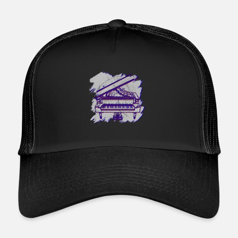 Piano cadeau aile Tshirt Piano digital Casquette trucker 