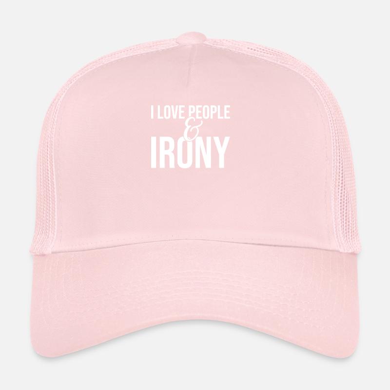 Je déteste les gens Casquette trucker 