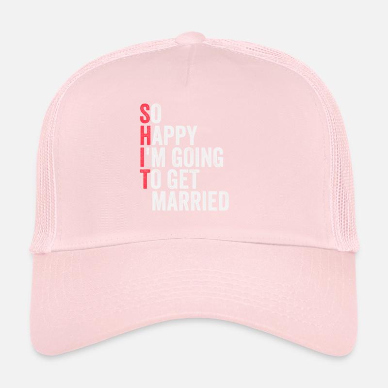I'm going to get married soon - sarcasm funny Trucker Cap