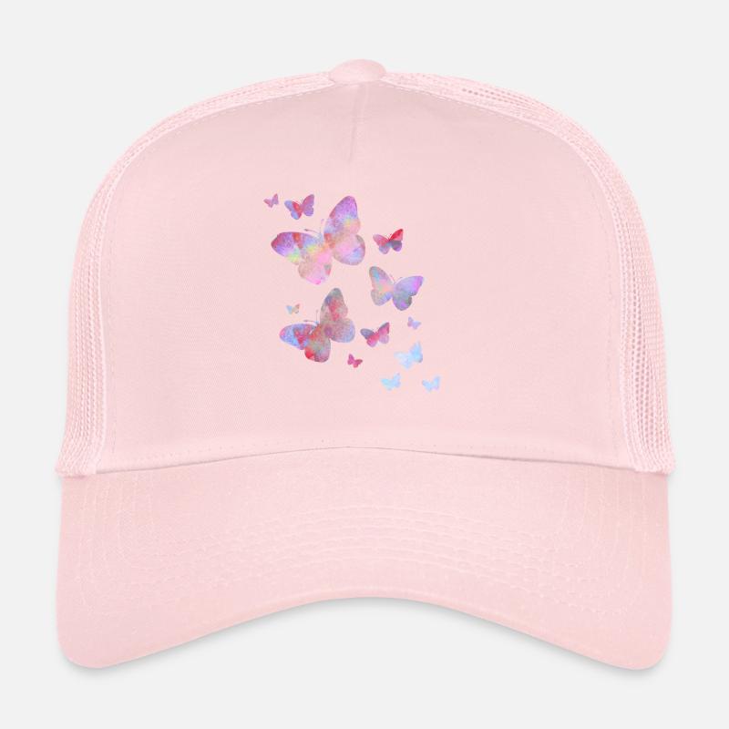 papillon papillon animal coloré couleur Casquette trucker 