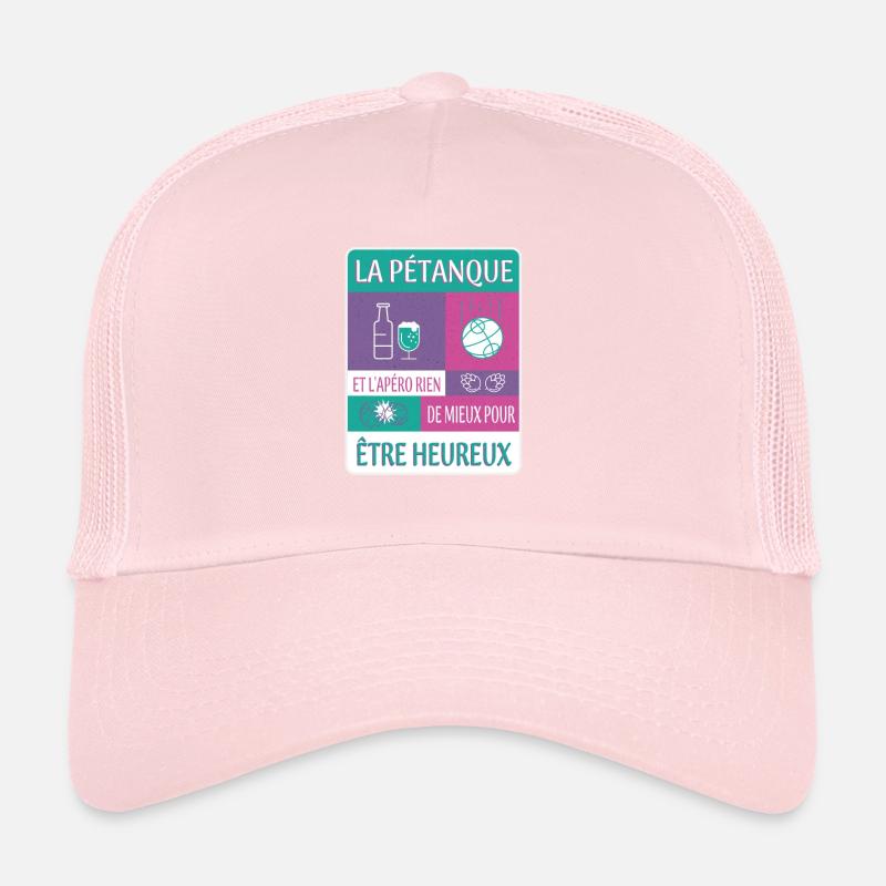 PETANQUE AND APERITIF Trucker Cap