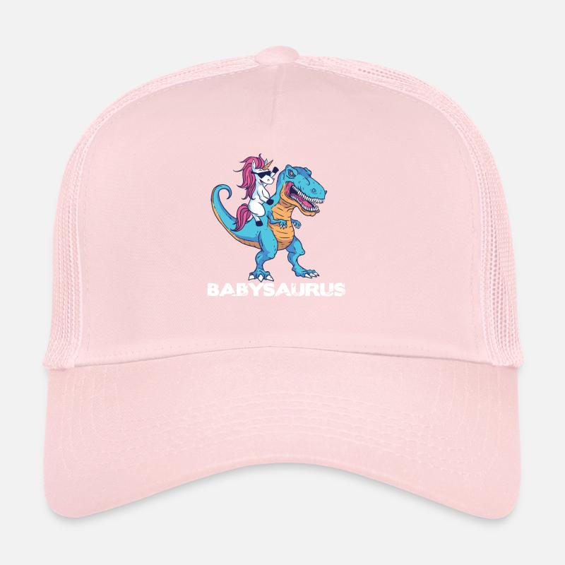 Babysaurus - Bébé dinosaure Dino Unicorn Casquette trucker 