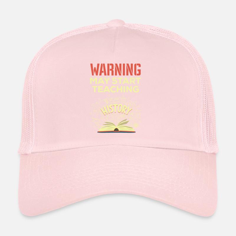 Histoire Alerte Professeur d’histoire Casquette trucker 