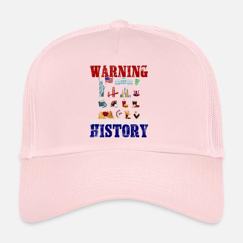 Histoire Alerte Professeur d’histoire Casquette trucker 