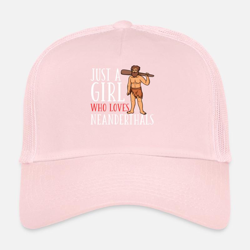 Neanderthal Test Caveman Humans Trucker Cap