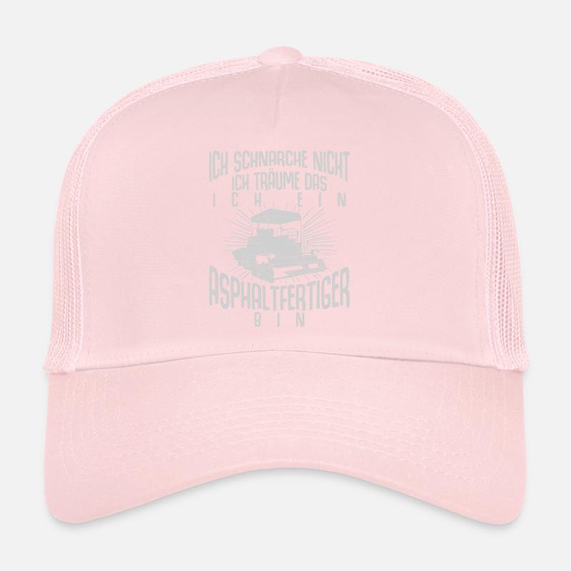 Straßenbauer Straßenbau Schnarchen Trucker Cap