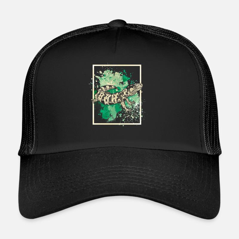 Salamander - Trucker Cap - Schwarz/Schwarz