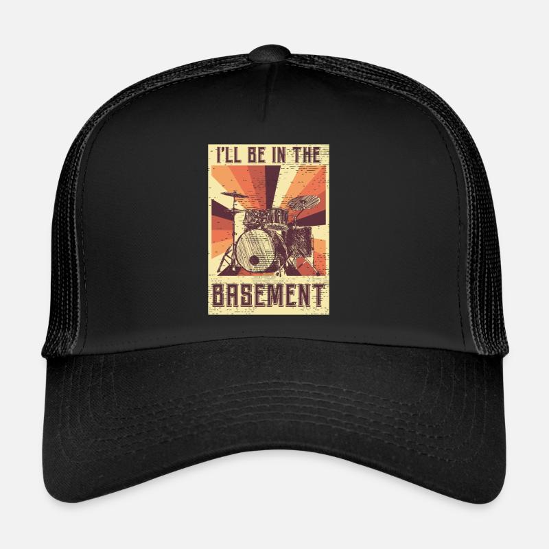 Schlagzeug Drum Sticks Trommler Schlagzeuger Trucker Cap
