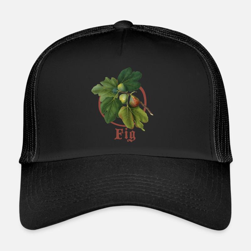 Figs, vintage illustration Trucker Cap