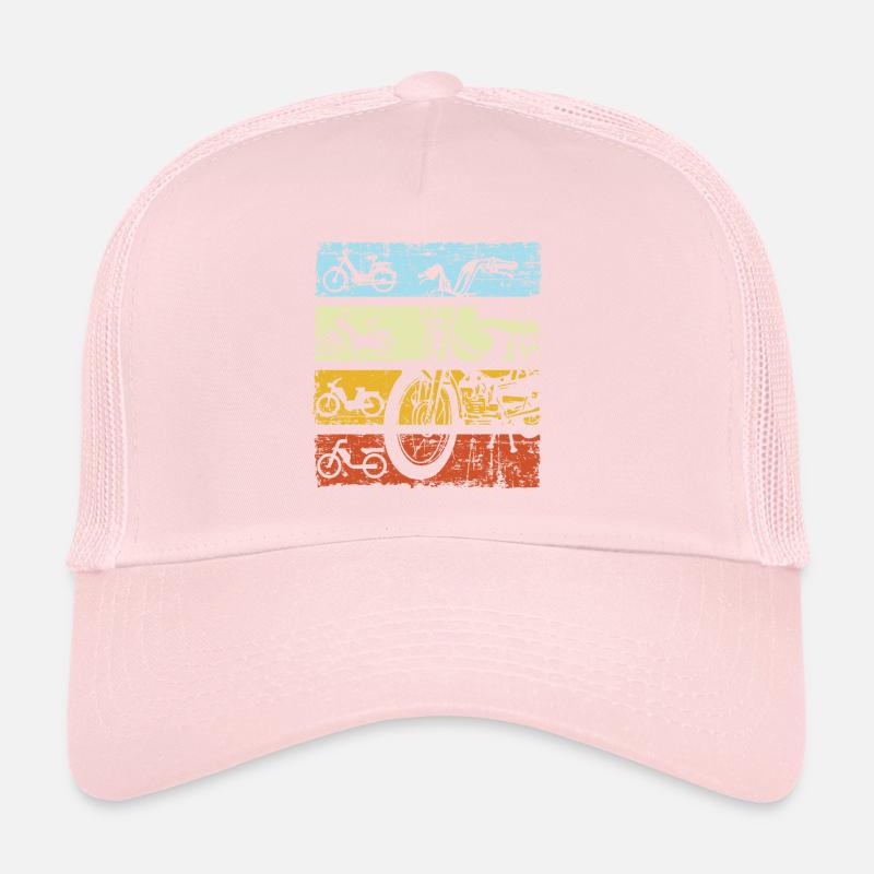 Moped Mofa Scooter Mofa Maxi Mofafahrer Retro Trucker Cap