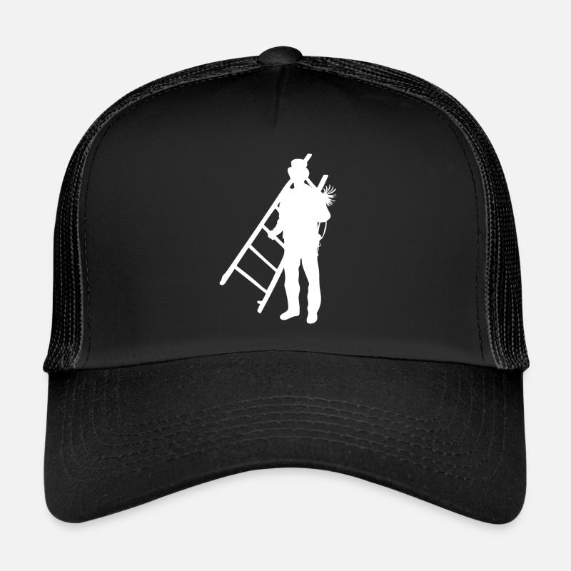 Ramoneurs ramoneurs - Casquette trucker  - noir/noir