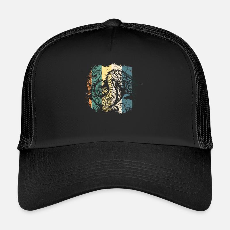 Dragon - Trucker Cap - black/black