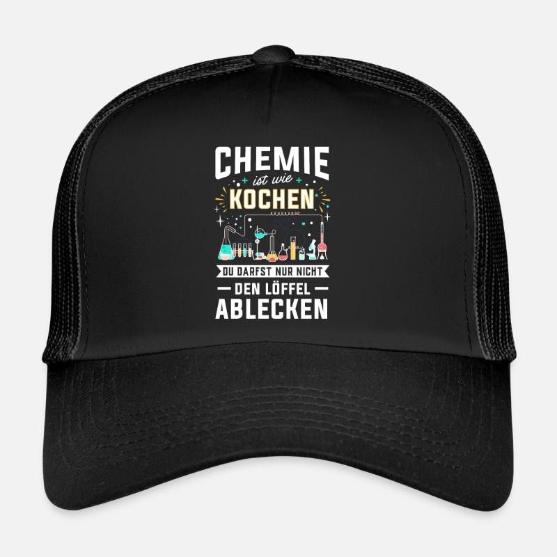 Chemie - Trucker Cap - Schwarz/Schwarz