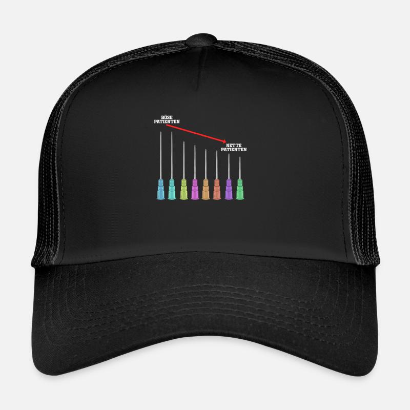 Mauvais Patients Gentils Professionnels de santé Casquette trucker 