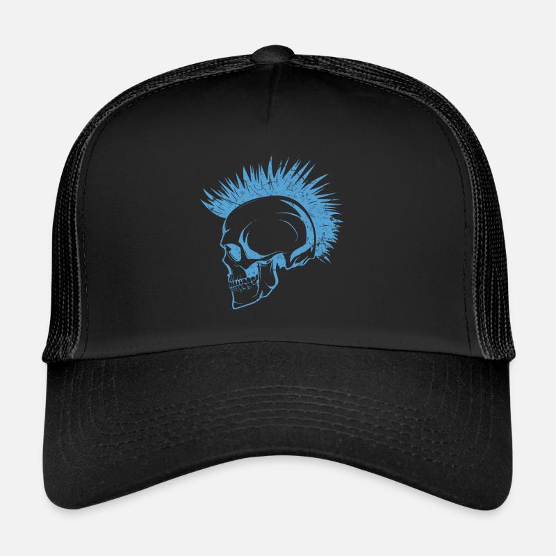 Punk du crâne Casquette trucker 