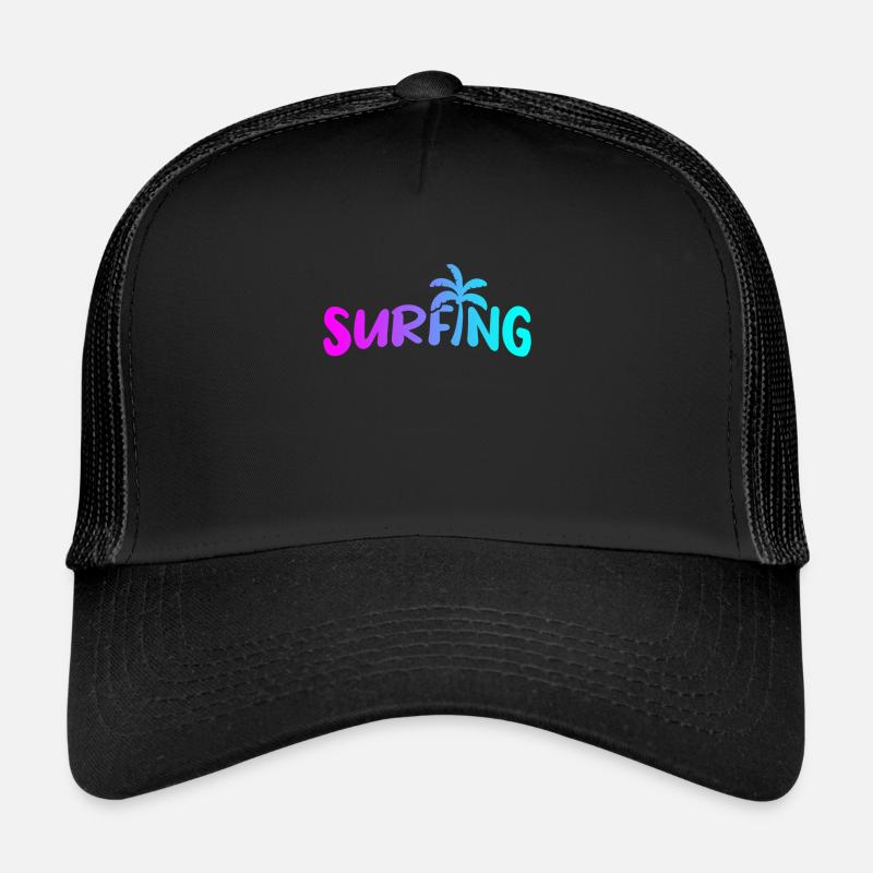Surfing Retro Trucker Cap