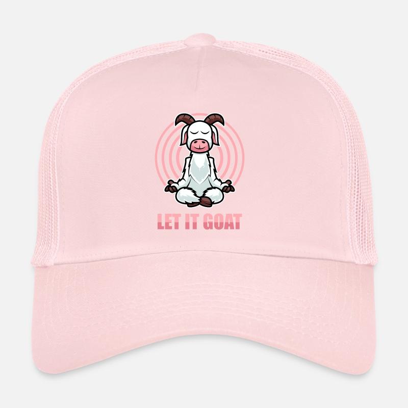 Goat for a yoga lover Trucker Cap