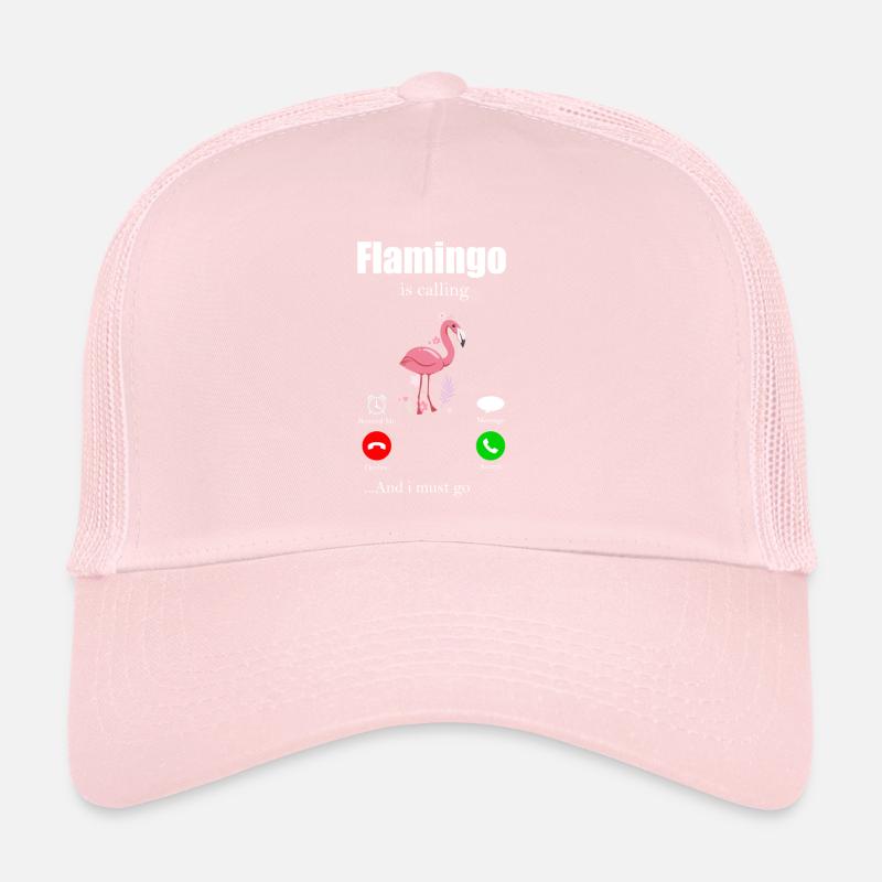 Flamingo Casquette trucker 