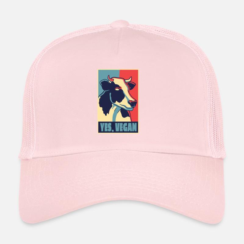 AFFICHE VACHE VEGAN Casquette trucker 