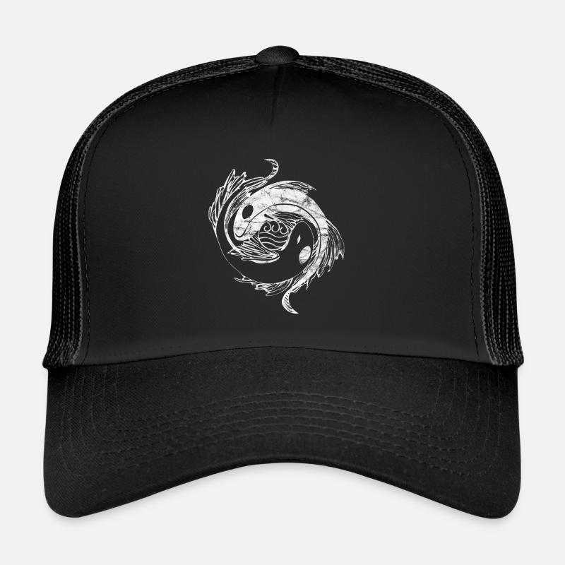 Koi Ying Yang Vintage Casquette trucker 