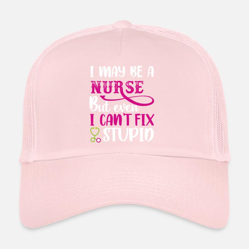 Verrückte Krankenschwester Trucker Cap